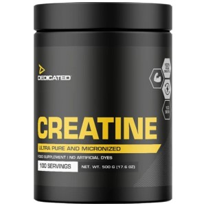 Creatine Monohydrate | Ultra Pure And Micronized - Неовкусен 500 г | Dedicated Nutrition