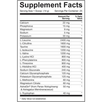 YEAAH Amino | Essential Amino Acids - Грозде 350 г | Dedicated Nutrition