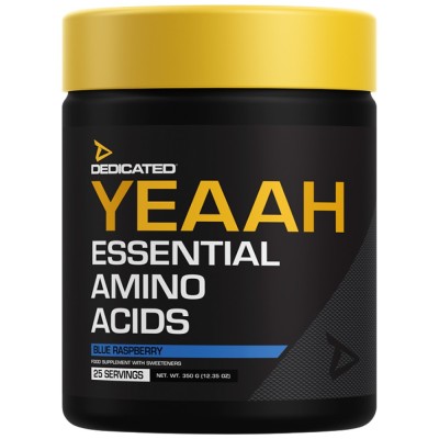 YEAAH Amino | Essential Amino Acids - Синя малина 350 г | Dedicated Nutrition