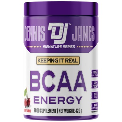 BCAA Energy | with L-Glutamine & L-Citrulline Malate - Череша 420 г | Dennis James Signature Series