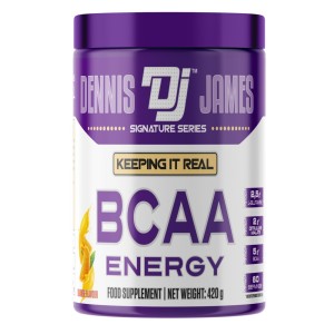 BCAA Energy | with L-Glutamine & L-Citrulline Malate - Портокал 420 г | Dennis James Signature Series