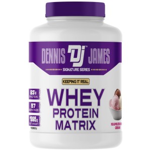 Whey Protein Matrix | 100% WPC - Неаполитански сладолед 2000 г | Dennis James Signature Series