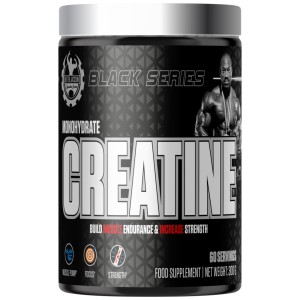 Black Series | Creatine Monohydrate with Vitamin B6 - Неовкусен 300 г | Dexter Jackson Signature Series