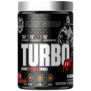 Black Series | Turbo HP Advanced Pre-Workout Formula - Диня 300 г | Dexter Jackson Signature Series