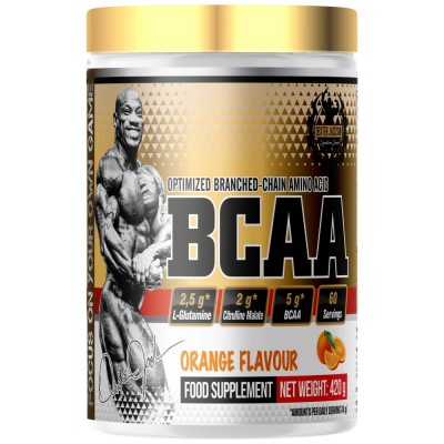 Gold Series | BCAA with L-Glutamine & L-Citrulline Malate - Портокал 420 г | Dexter Jackson Signature Series