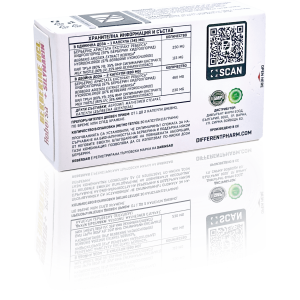Berberine HCL Rebersa + Silymarin 30 веган капсули | Different Pharm Berberine HCL Rebersa + Silymarin 30 веган капсули | Different Pharm