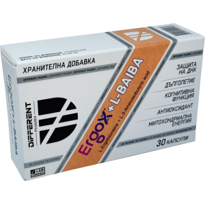 ErgoX + L-Baiba 30 капсули | Different Pharm