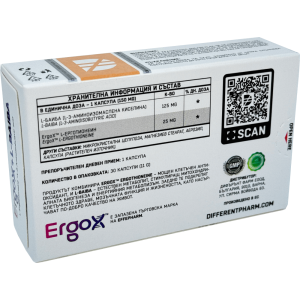 ErgoX + L-Baiba 30 капсули | Different Pharm
