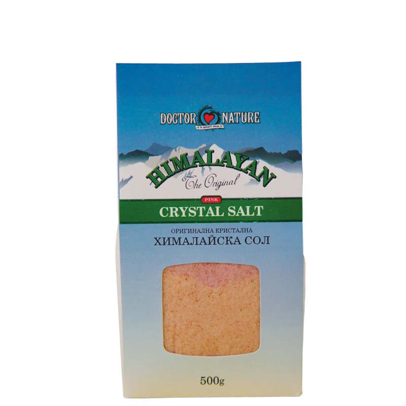Himalayan Crystal Salt 500 гр | Doctor Nature Himalayan Crystal Salt 500 гр | Doctor Nature