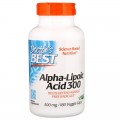 Alpha-Lipoic Acid 300 300 мг 180 веге капсули | Doctor's Best