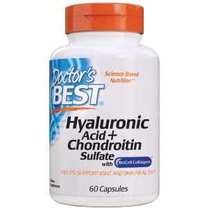 Hyaluronic Acid + Chondroitin Sulfate 60 капсули | Doctor's Best