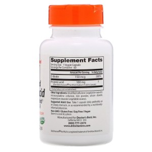 Stabilized R-Lipoic Acid 100 мг 60 веге капсули | Doctor's Best