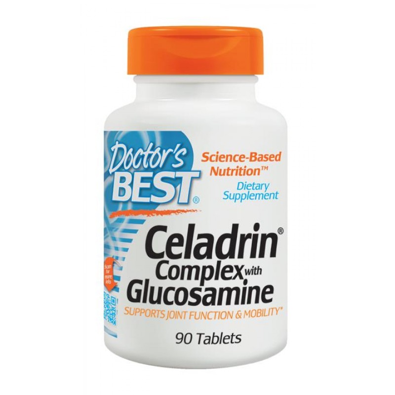 Целадрин Глюкозамин Комплекс 90 таблетки | Doctor's Best
