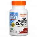 High Absorption CoQ10 with BioPerine 100 мг 120 Веге Капсули | Doctor's Best