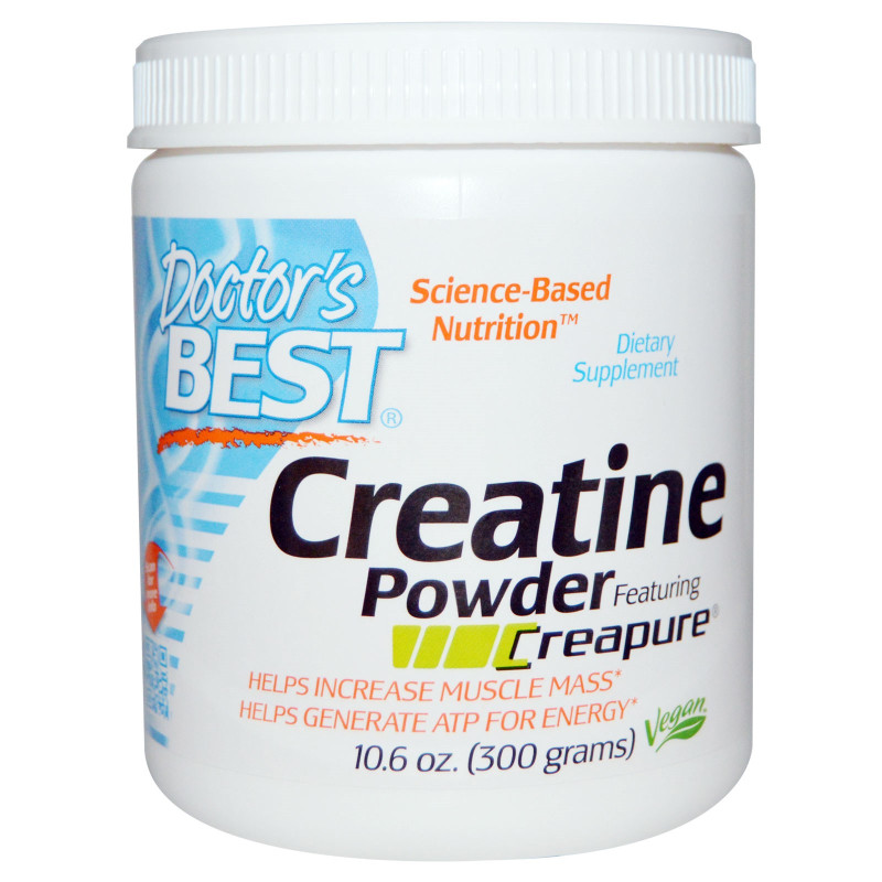 Creatine Powder Featuring Creapure 300 гр | Doctor's Best