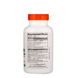 Curcumin with C3 Complex and BioPerine 1,000 мг 120 таблетки | Doctor's Best Curcumin with C3 Complex and BioPerine 1,000 мг 120 таблетки | Doctor's Best