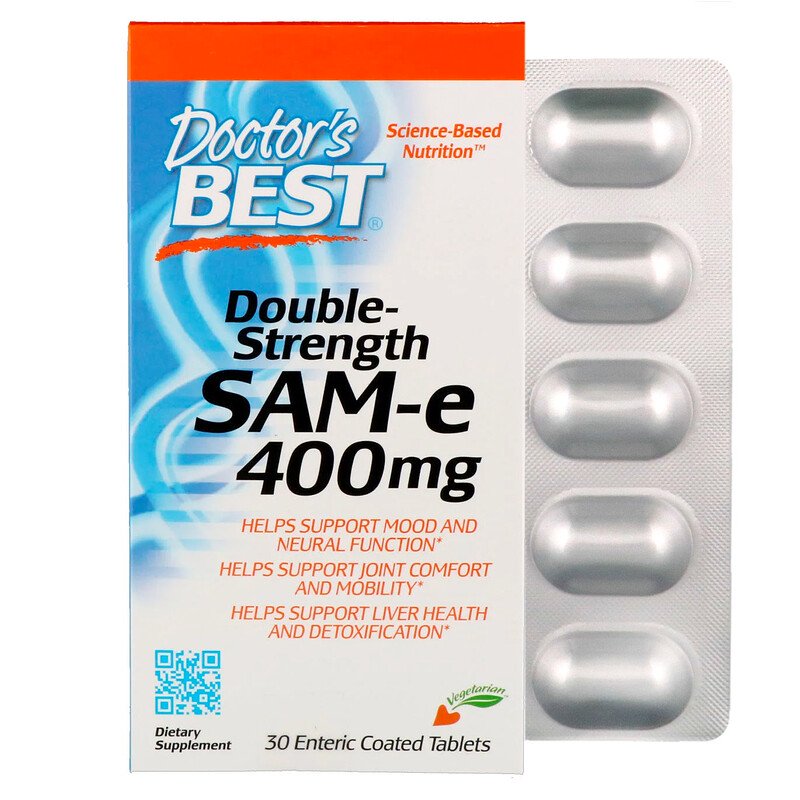 САМ-е 400 мг 30 таблетки | Doctor's Best
