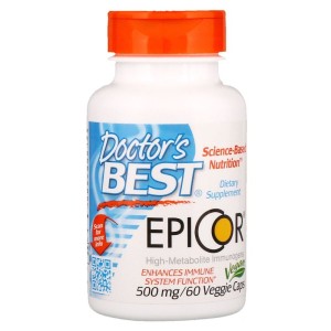 EPICOR 500 мг 60 веге капсули | Doctor's Best EPICOR 500 мг 60 веге капсули | Doctor's Best