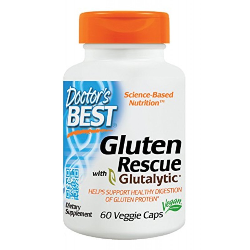 Gluten Rescue with Glutalytic 60 веге капсули | Doctor's Best