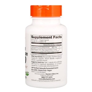 High Absorption CoQ10 with BioPerine 400 мг 60 веге капсули | Doctor's Best