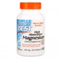 High Absorption Magnesium 100% Chelated 120 таблетки | Doctor's best