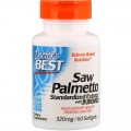 Saw Palmetto Standardized Extract 320 мг 60 гел-капсули | Doctor's Best