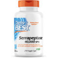 Серапептаза (Serrapeptase) 40 000 SPU 270 веге капсули | Doctor's Best