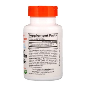 Best Vegetarian DHA from Algae 200 мг 60 гел-капсули | Doctor's Best
