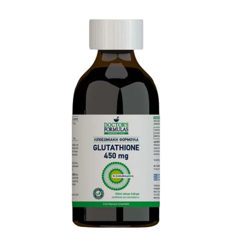 Liposomal Formulation Glutathione 450 мг 150 мл | Doctor's Formulas