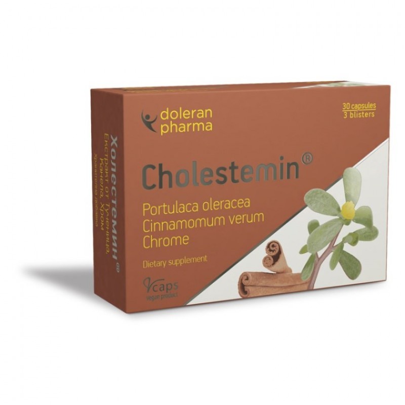 Cholestemin 30 капсули | Doleran Pharma