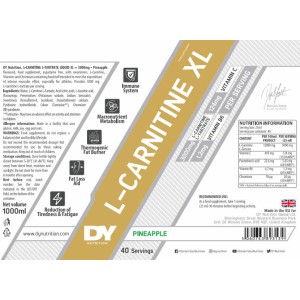 L-Carnitine XL Liquid - Манго 1000 мл | Dorian Yates Nutrition L-Carnitine XL Liquid - Манго 1000 мл | Dorian Yates Nutrition