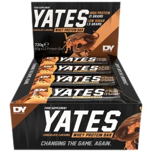 Whey Protein Bar - Шоколад с карамел 12 x 60 гр | Dorian Yates Nutrition Whey Protein Bar - Шоколад с карамел 12 x 60 гр | Dorian Yates Nutrition