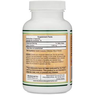 Acetyl L-Carnitine 500 мг 150 капсули | Double Wood Acetyl L-Carnitine 500 мг 150 капсули | Double WoodПовишава имунитета
Нормализира мозъчната дейност
Потиска образуването на свободни радикали
Подобрява вниманието и паметта
Нормализира фун Acetyl L-Carnitine 500 мг 150 капсули | Double Wood Повишава имунитета Нормализира мозъчната дейност Потиска образуването на свободни радикали Подобрява вниманието и паметта Нормализира функционирането Acetyl L-Carnitine 500 мг 150 капсули | Double Wood П