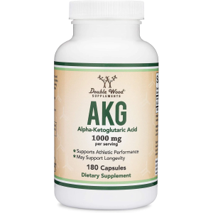AKG (Alpha Ketoglutaric Acid) 500 мг 180 капсули | Double Wood AKG (Alpha Ketoglutaric Acid) 500 мг 180 капсули | Double Wood