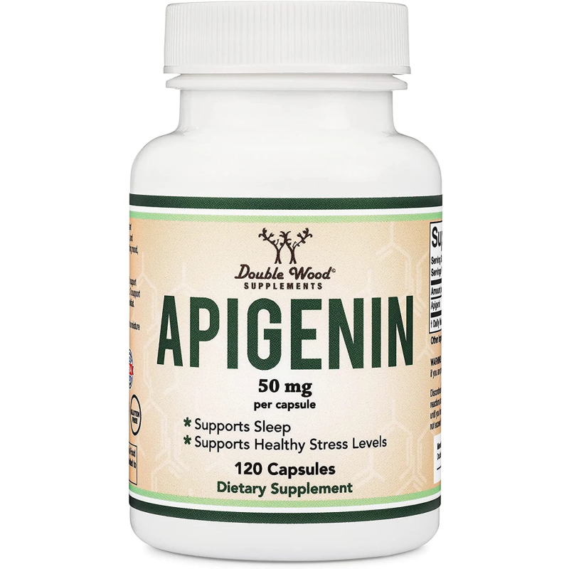 Apigenin 50 мг 120 капсули | Double Wood
