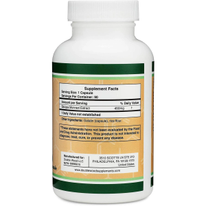 Bacopa Extract 450 мг 90 капсули | Double Wood