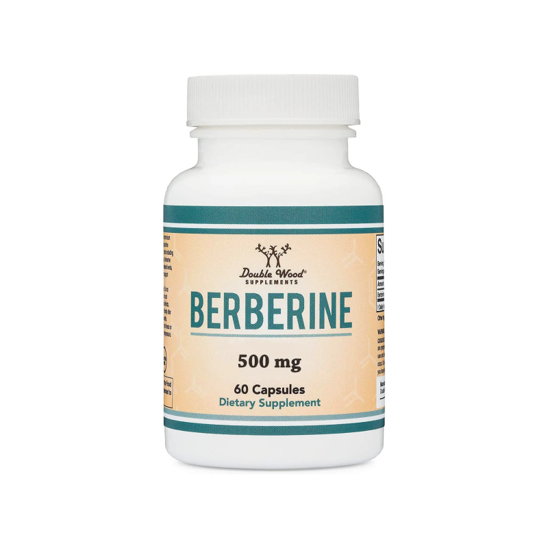 Berberine 500 мг 60 капсули | Double Wood Благоприятства за здравословни нива на кръвната захар и здравето на сърдечно-съдовата система Поддържа здравословна когнитивна функция Помага при загуба на тегло И Berberine 500 мг 60 капсули | Double Wood Благопр
