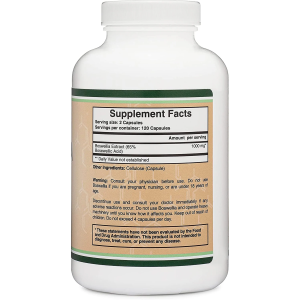 Boswellia Extract 500 мг 240 капсули | Double Wood