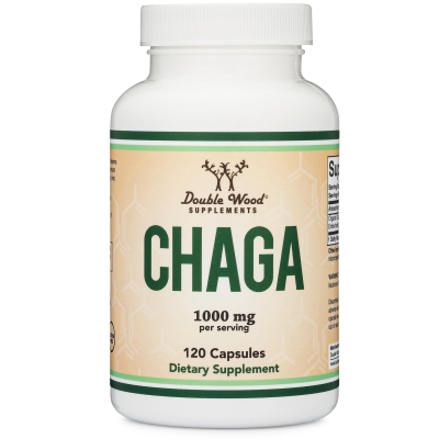 Chaga 500 мг 120 капсули | Double Wood