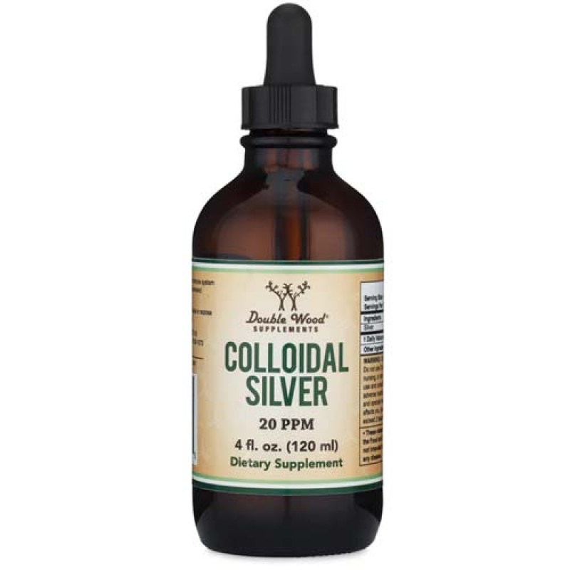 Colloidal Silver 20 PPM 120 мл | Double Wood