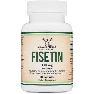 Fisetin 100 мг 60 капсули | Double Wood