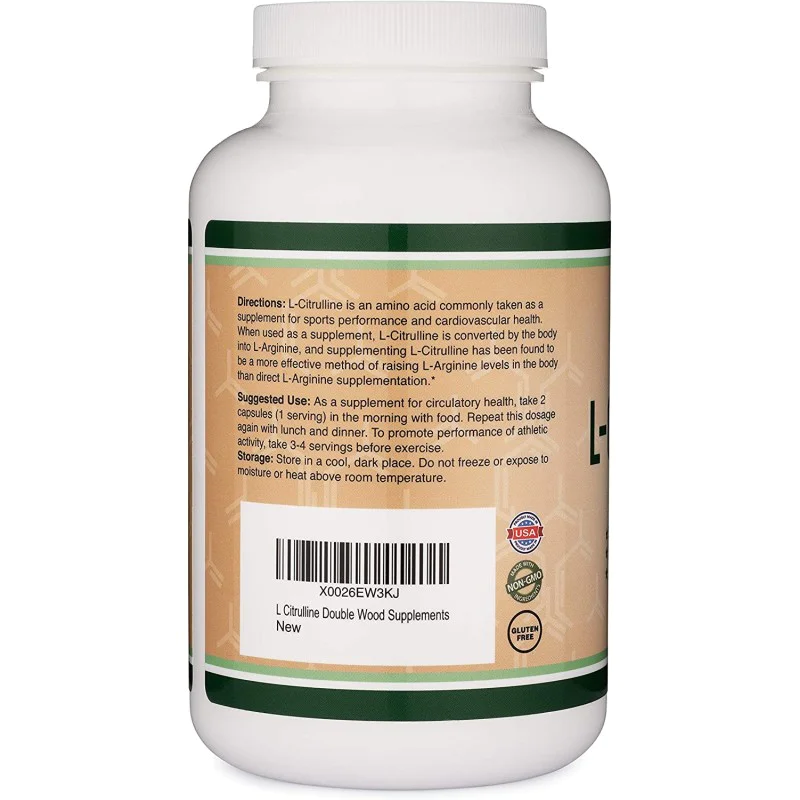 L-Citrulline 600 мг 210 капсули | Double Wood L-Citrulline 600 мг 210 капсули | Double WoodПоддържа повишени нива на L-аргинин
Повишава нивата на азотен оксид
Подпомага здравето на сърдечно-съдовата система и кръвообращението
Подпомага възста L-Citrulline 600 мг 210 капсули | Double Wood Поддържа повишени нива на L-аргинин Повишава нивата на азотен оксид Подпомага здравето на сърдечно-съдовата система и кръвообращението Подпомага възстановяване L-Citrulline 600 мг 210 капсули | Double Wood Под