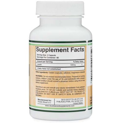 Luteolin 50 мг 120 капсули | Double Wood