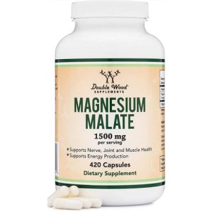 Magnesium Malate 500 мг 420 капсули | Double Wood