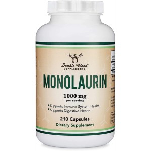 Monolaurin 500 мг 210 капсули | Double Wood Monolaurin 500 мг 210 капсули | Double Wood