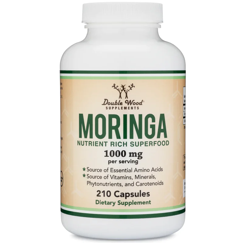 Moringa 500 мг 210 капсули | Double Wood Moringa 500 мг 210 капсули | Double WoodИзточник на незаменими аминокиселини
Съдържа голямо разнообразие от важни витамини, минерали и фитонутриенти
Укрепва имунната система
Подпомага защитните сили на Moringa 500 мг 210 капсули | Double Wood Източник на незаменими аминокиселини Съдържа голямо разнообразие от важни витамини, минерали и фитонутриенти Укрепва имунната система Подпомага защитните сили на ор Moringa 500 мг 210 капсули | Double Wood Източник