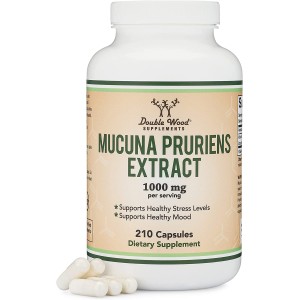 Mucuna Pruriens Extract 500 мг 210 капсули | Double Wood