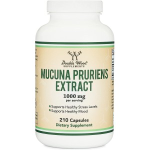Mucuna Pruriens Extract 500 мг 210 капсули | Double Wood