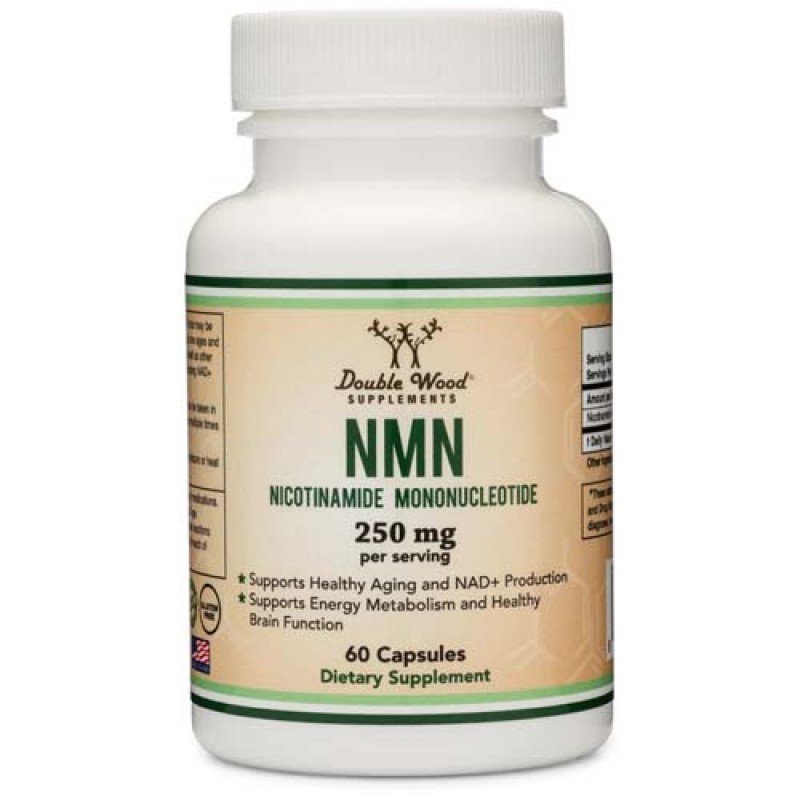 NMN (Nicotinamide mononucleotide) 125 мг 60 капсули | Double Wood