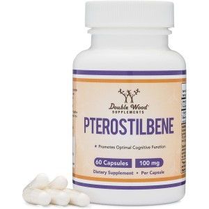 Pterostilbene 100 мг 60 капсули | Double Wood